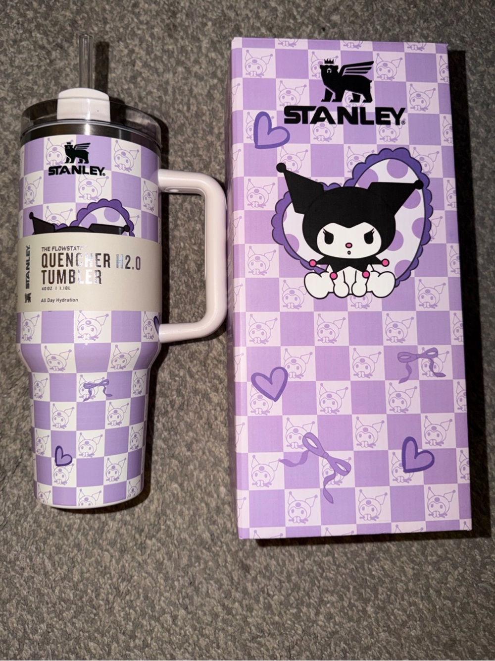 Stanley Kuromi Quencher H2.0 FlowState™ Custom Tumbler – 40 oz - Picture 2 of 6